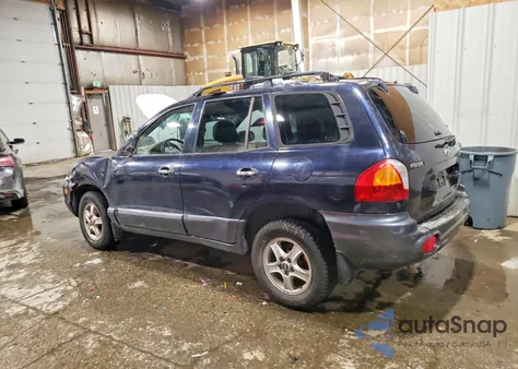 2004 Hyundai Santa Fe Gls из США, поврежденный, VIN KM8SC73E04U628747